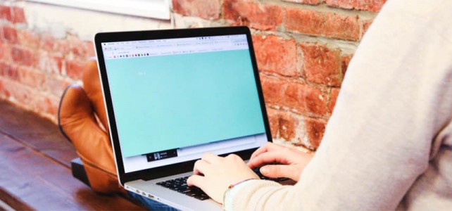 Woman on laptop
