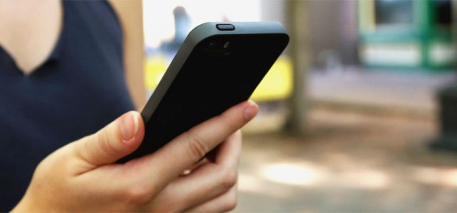 Checking phone